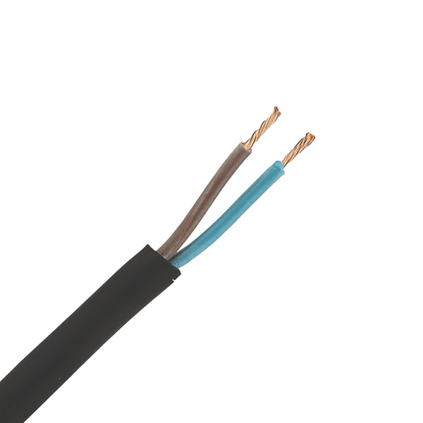 2-aderige kabel | 2,50mm² | bruin-blauw | rond | 100m