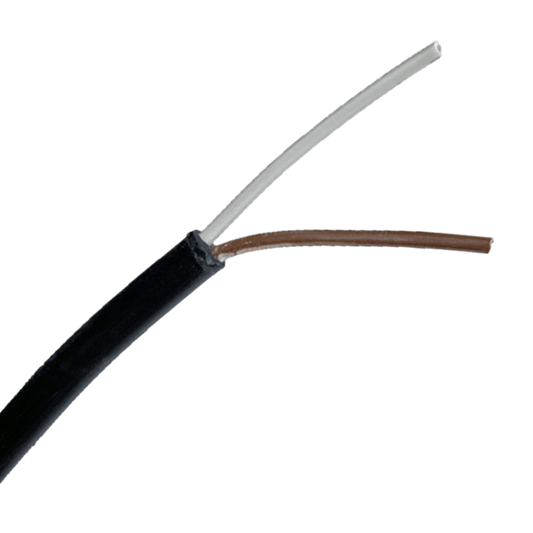 2-aderige ADR-kabel | 1,00mm² | bruin-wit | rond | 100m