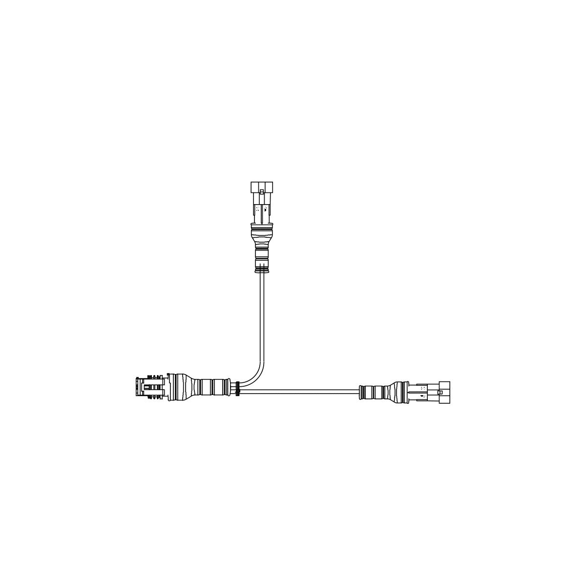 Superseal Y-kabel 300cm (1x fem. | 2x male)