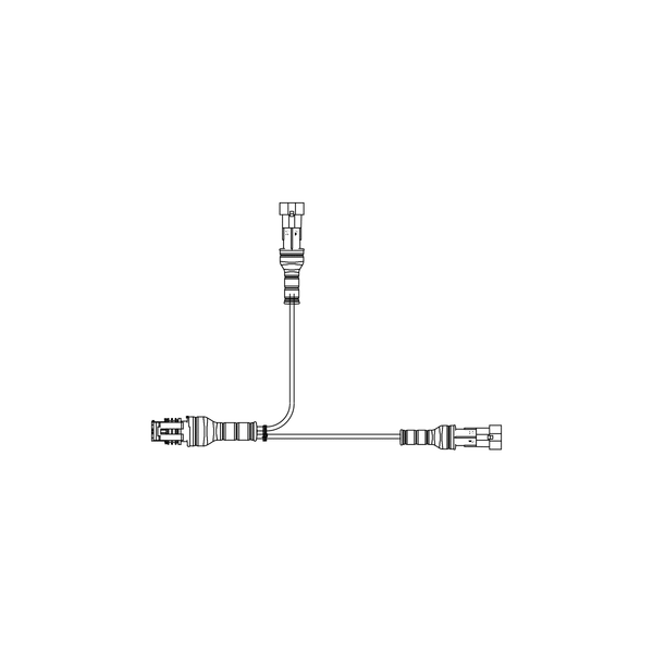 Superseal Y-kabel 30cm (1x fem. | 2x male)