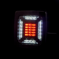 LED mist-achteruitijlicht | black | 12-24v | 100cm kabel