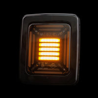 LED achterlicht | black | 12-24v | darklook | H+V montage