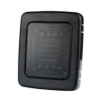 LED achterlicht | black | 12-24v | darklook | H+V montage