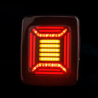 LED achterlicht | black | 12-24v | darklook | H+V montage