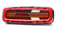 LED Trailerlamp rechts 12-24v 7-PIN's AMP