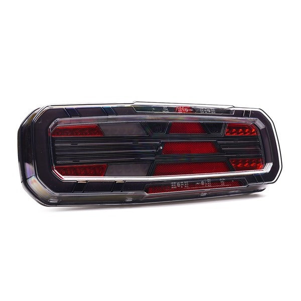LED Trailerlamp Black links 12-24v 200cm kabel