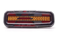 LED Trailerlamp Black links 12-24v 7-PIN's AMP
