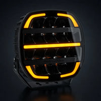 LED verstraler Darklook/black 12-24v | 16.000lm | 3m. kabel