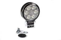 LED werklamp rond | 1600lm | 12W | 1,5m. kabel | 12-24v