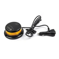 LED zwaailamp amber met amber lens | 12-24v | magneet | R65 | S07ZL603AA