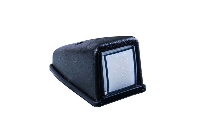 LED toplamp wit 12-24v, 30cm kabel