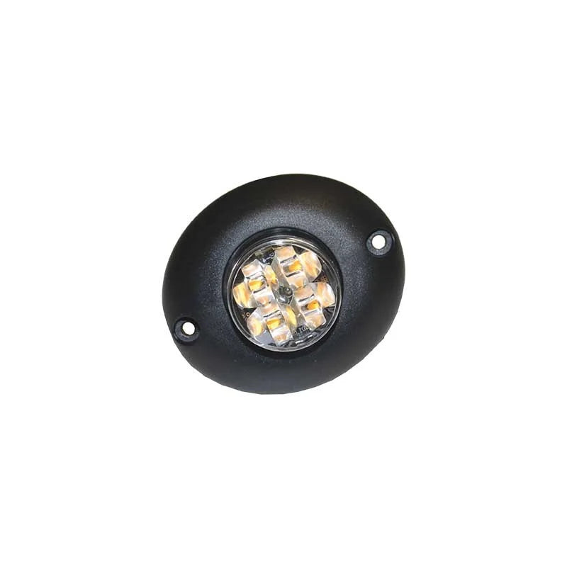 LED flitser | 6-LED | amber| 12-24v | R65 | 3750A