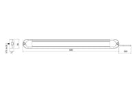 LED interieurverlichting 68cm - 12-24v - 50cm kabel