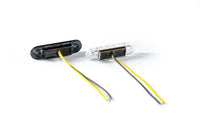 LED markeringslicht dark dual color wit-amber 12-24v 15cm kabel
