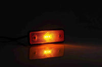 LED markeringslicht amber | 12-24v | 50cm. kabel | 1,5mm². connector | MV-2920A