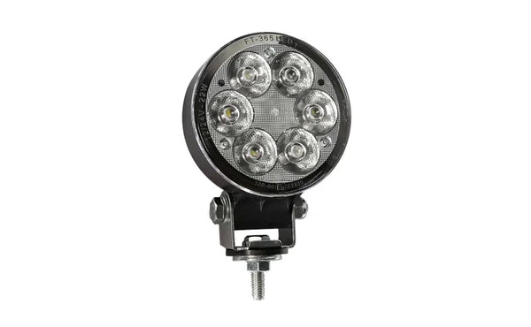 LED werklamp rond 2500lm, 22W, 12-24v, 1,5m. Kabel