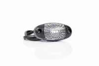 LED markeringslicht wit | 12-24v | 50cm. kabel | 0,75mm. connector | MV-5410W