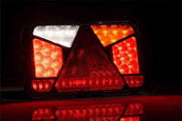 Rechts | LED achterlicht met kentekenlicht Canbusproof | 12v | 7-functies 6-PIN | VC-4512B6CAN
