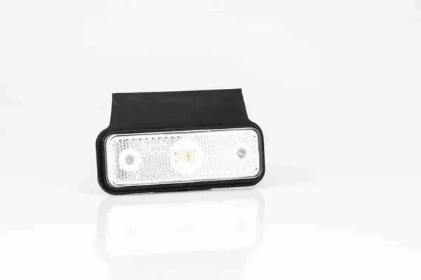 MV-2970W | LED markeringslicht wit | 12-24v | 50cm. kabel | 0,75mm². connector | MV-2960W