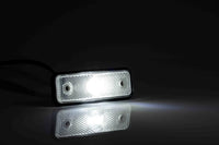 MV-2970W | LED markeringslicht wit | 12-24v | 50cm. kabel | MV-2950W