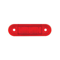 LED markeringslicht rood inbouw | 12-24v | 20cm. kabel | 7922RMB