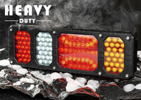 LED achterlicht rechts heavy duty 24v, 150cm kabel