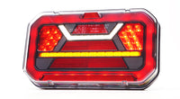 LED Achterlicht Black rechts 12-24v 7-PIN's
